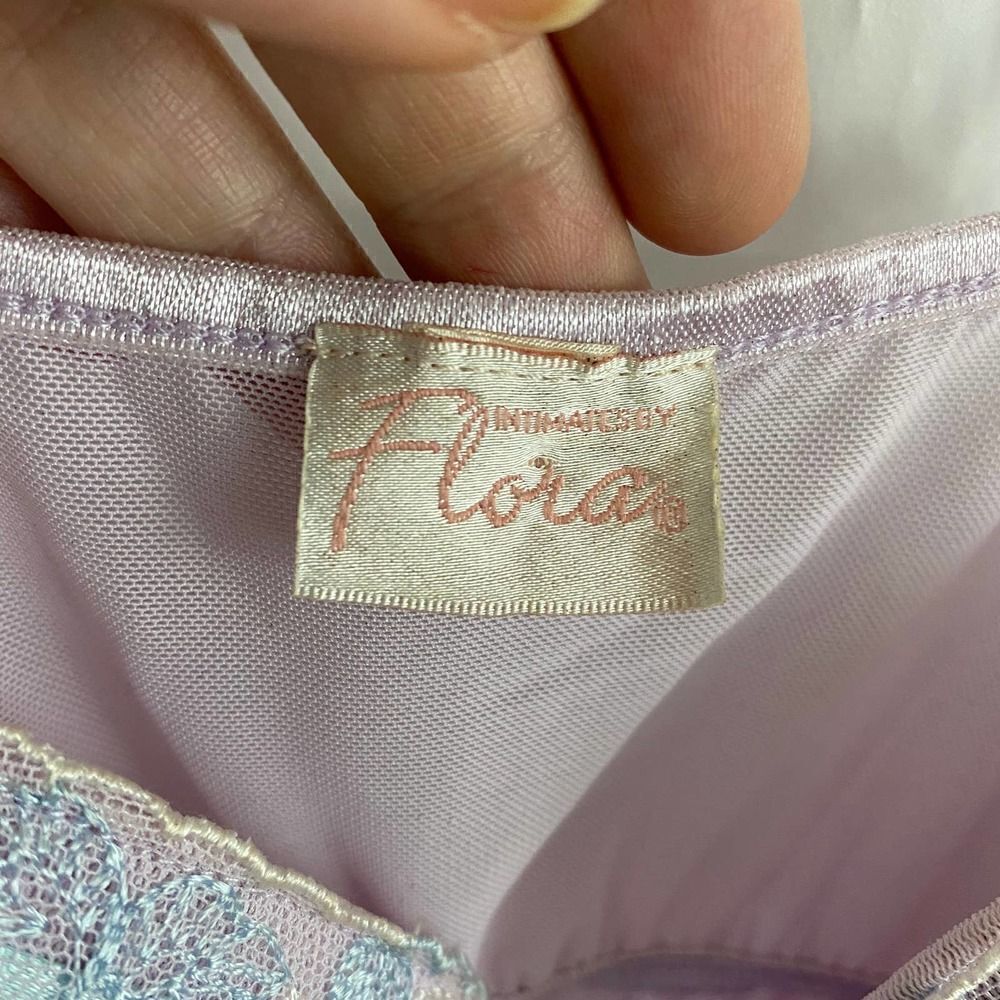 Flora Intimately Lavender cami slip padded bra - Picture 4 of 9